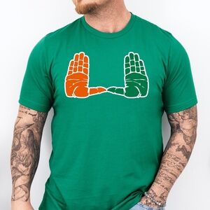 The "U" Miami Hurricanes Football T-Shirt